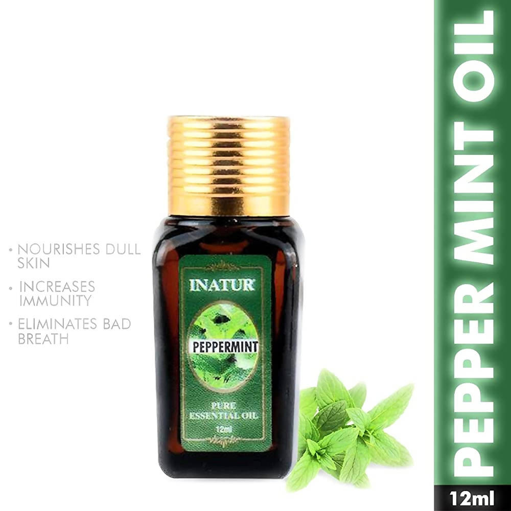 Inatur Peppermint Pure Essential Oil | Grocsy