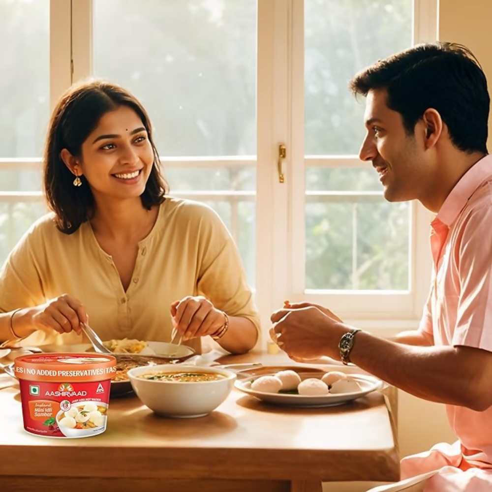 Aashirvaad Instant Mini Idli Sambhar | Grocsy