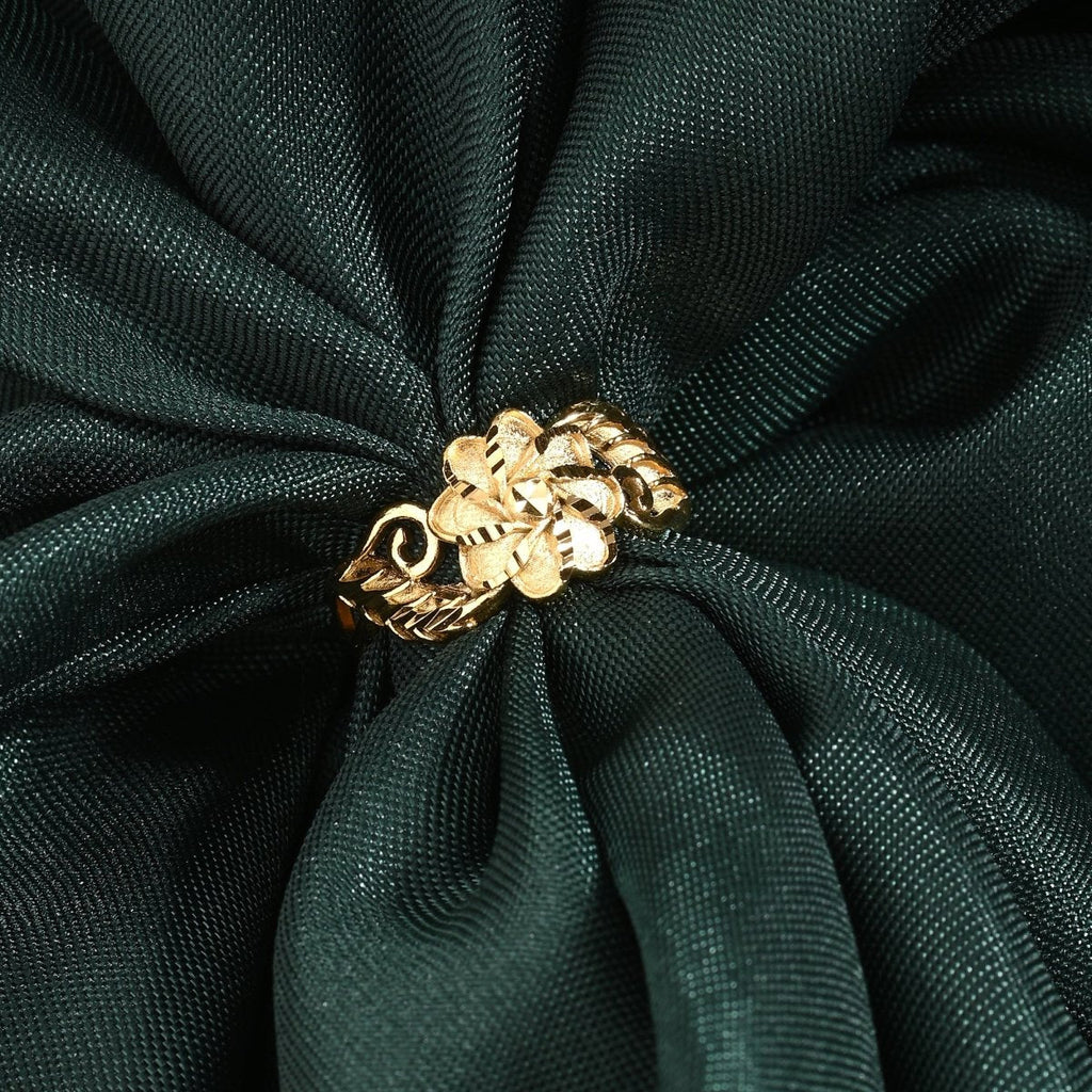 AanyaCentric Gold-Polished Ring For Women & Girls | Grocsy