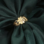 AanyaCentric Gold-Polished Ring For Women & Girls | Grocsy