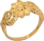 AanyaCentric Gold-Polished Ring For Women & Girls | Grocsy