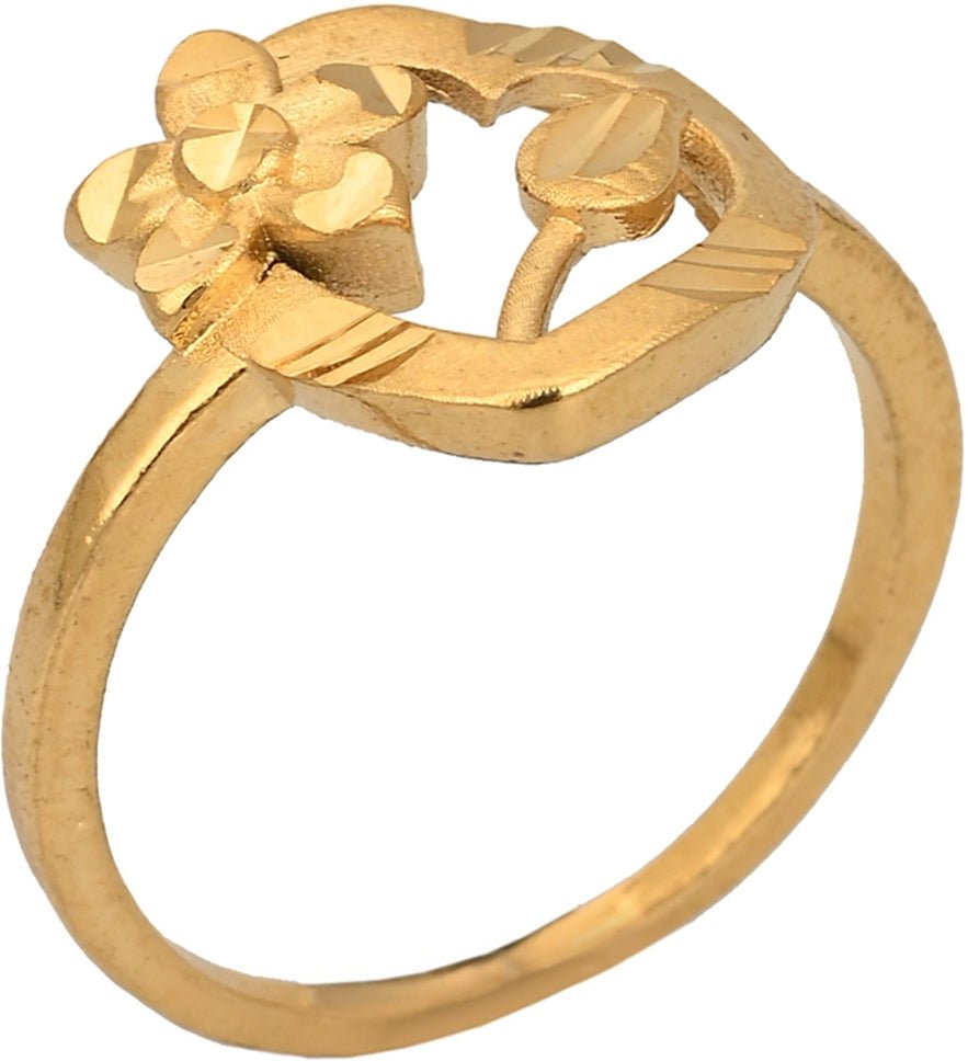 AanyaCentric Gold-Polished Ring For Women & Girls | Grocsy