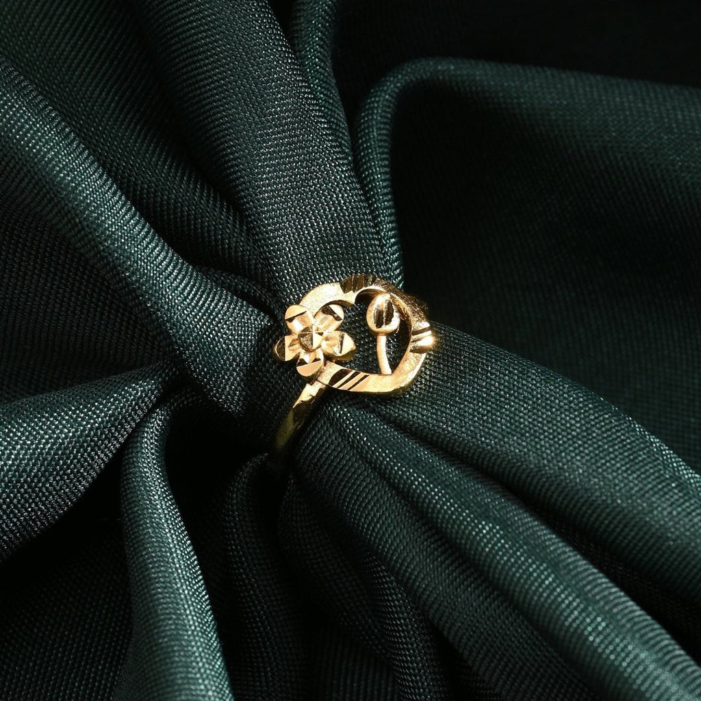 AanyaCentric Gold-Polished Ring For Women & Girls | Grocsy