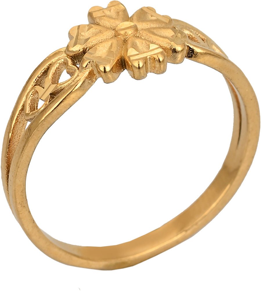 AanyaCentric Gold-Polished Ring For Women & Girls | Grocsy