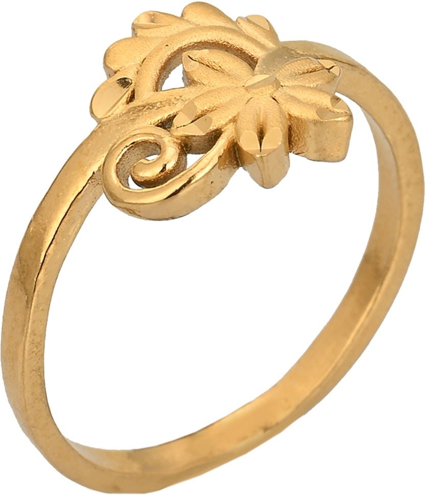 AanyaCentric Gold-Polished Ring For Women & Girls | Grocsy