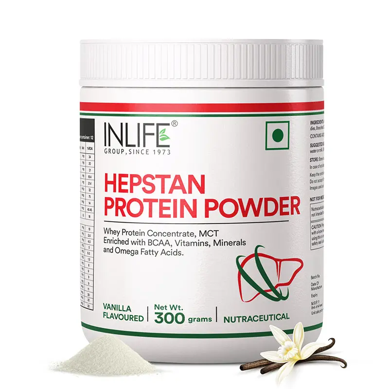 Inlife Liver Care Hespan Protein Powder Vanilla Flavour | Grocsy