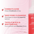 Bayla Skin Watermelove 1% Salicylic Acid Anti-Acne Foaming Face Wash | Grocsy