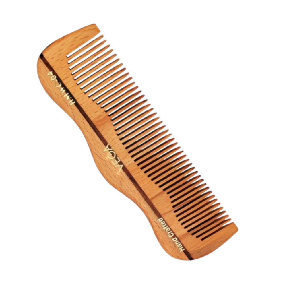 Vega Grooming Wooden Hair Comb - Handmade | Grocsy