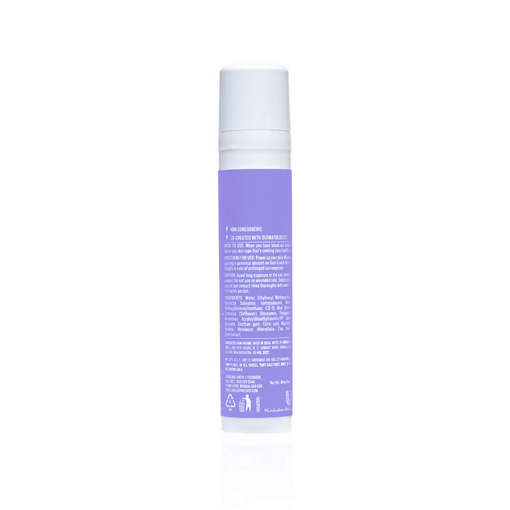 Acne Squad Face Moisturiser With Niacinamide & SPF 25 PA+++ | Grocsy