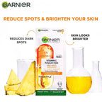 Garnier Vitamin C Serum Ampoule Pineapple Face Sheet Mask | Grocsy
