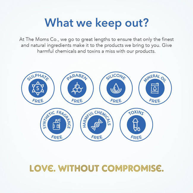 The Moms Co Natural Damage Repair Hair Kit | Grocsy
