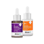 The Derma Co Bye Bye Pigmentation: 2% Kojic Acid Face Serum & 1% Hyaluronic Sunscreen Serum | Grocsy