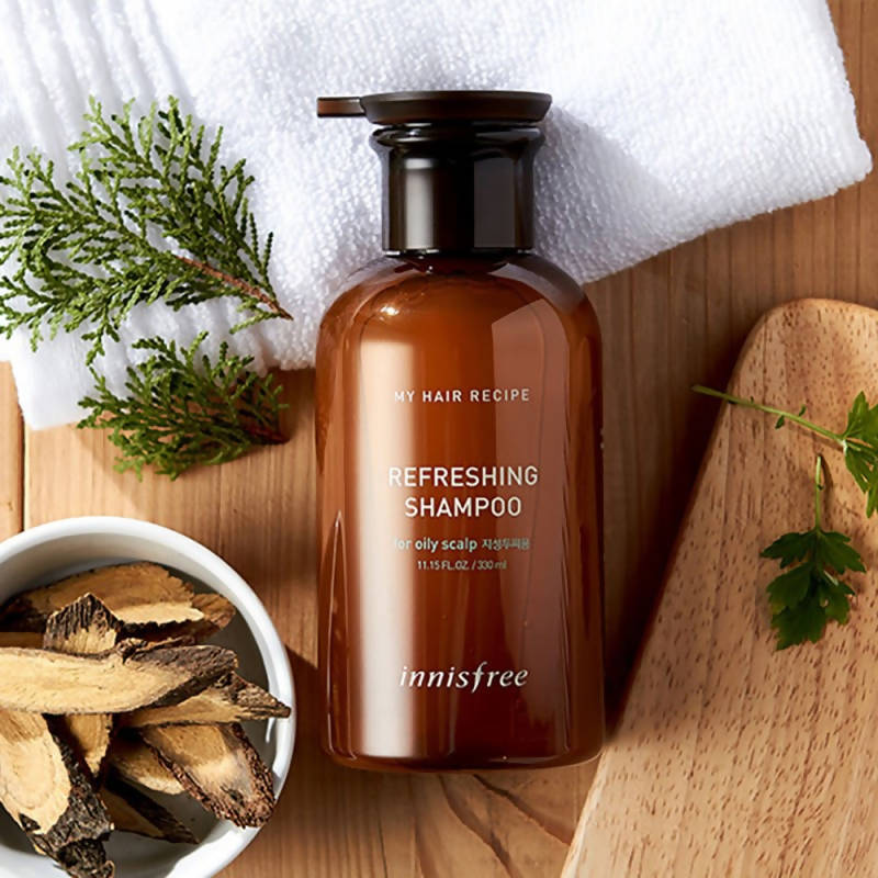 Innisfree My Hair Recipe Refreshing Shampoo for Oily Scalp | Grocsy