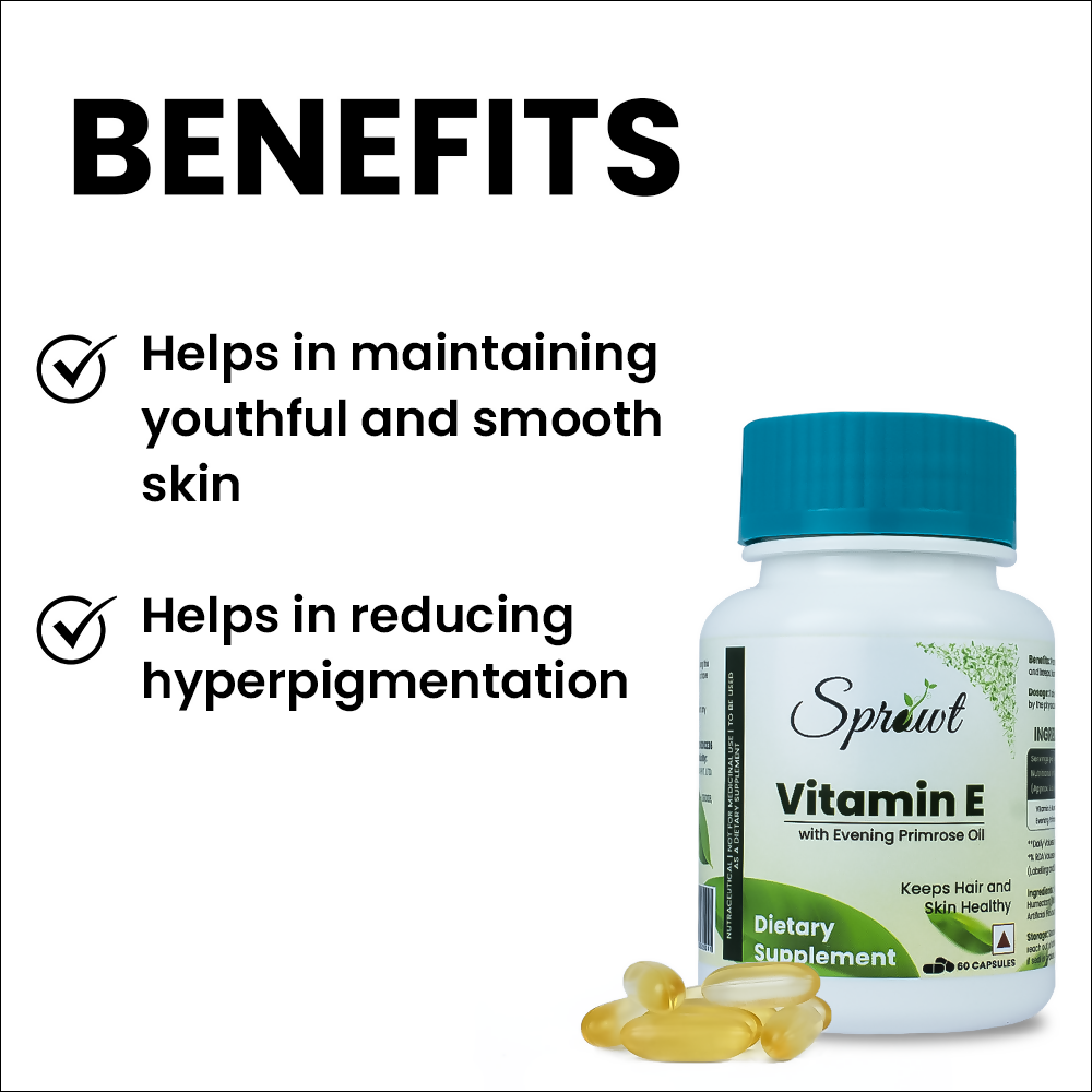 Sprowt Vitamin E Capsules | Grocsy