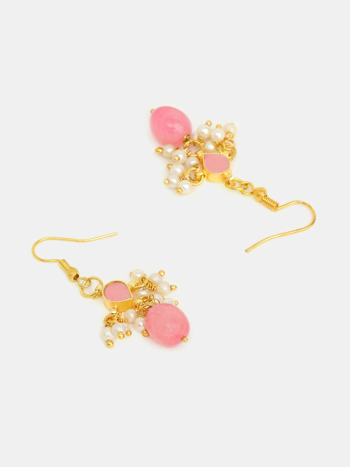 Ruby Raang Mannat Maang Tikka With Pair Of Earrings | Grocsy