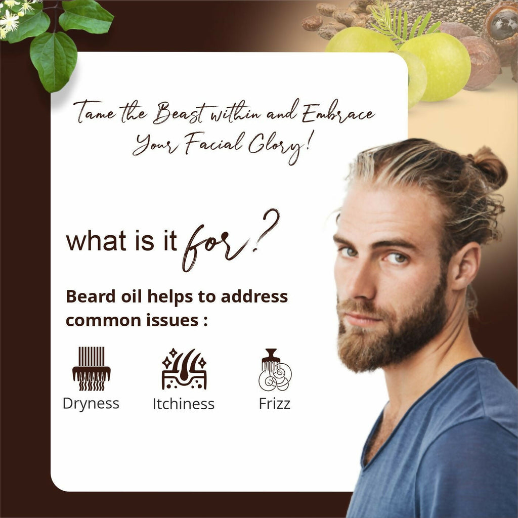 Globus Naturals Ayurvedic Beard Oil | Grocsy