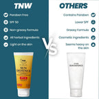 The Natural Wash Sun Defence SPF 50 Cream | Grocsy