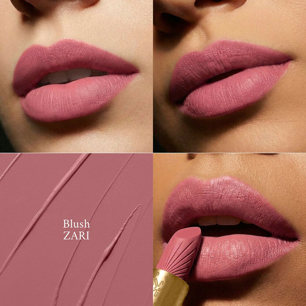Kay Beauty x Falguni Shane Peacock Luxe Matte Lipstick - Blush Zari | Grocsy