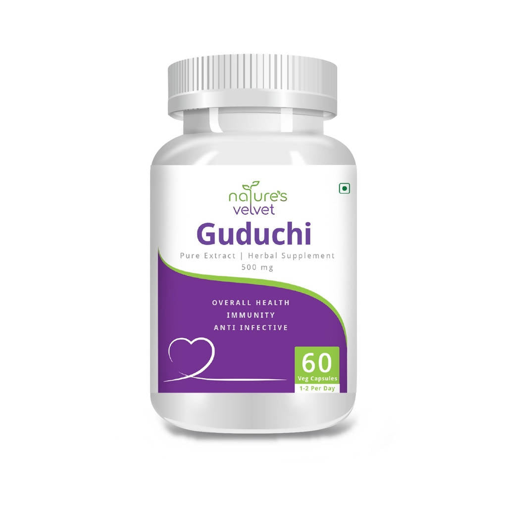 Nature's Velvet Guduchi Capsules | Grocsy