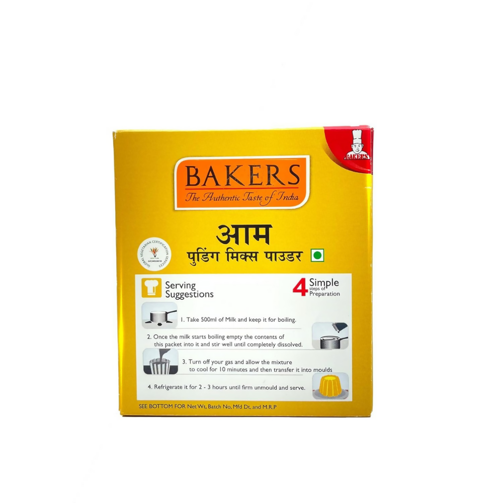 BAKERS Instant Pudding Mix - Mango Flavor | Grocsy