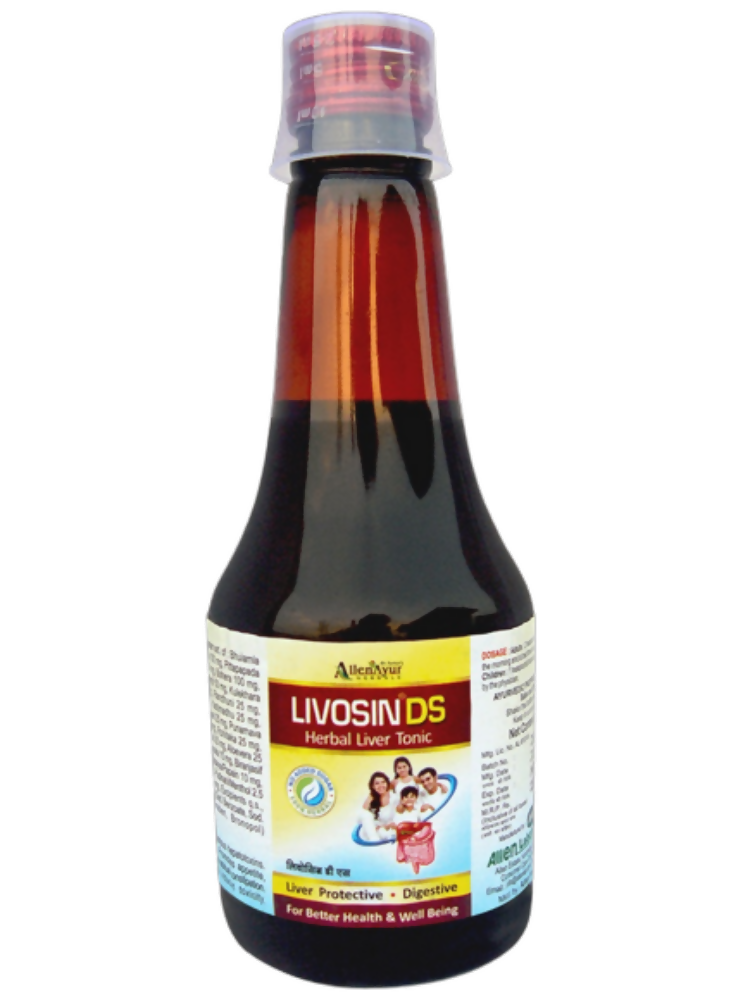 Dr. Sarkar's Allen Ayur Herbals Livosin DS Tonic | Grocsy