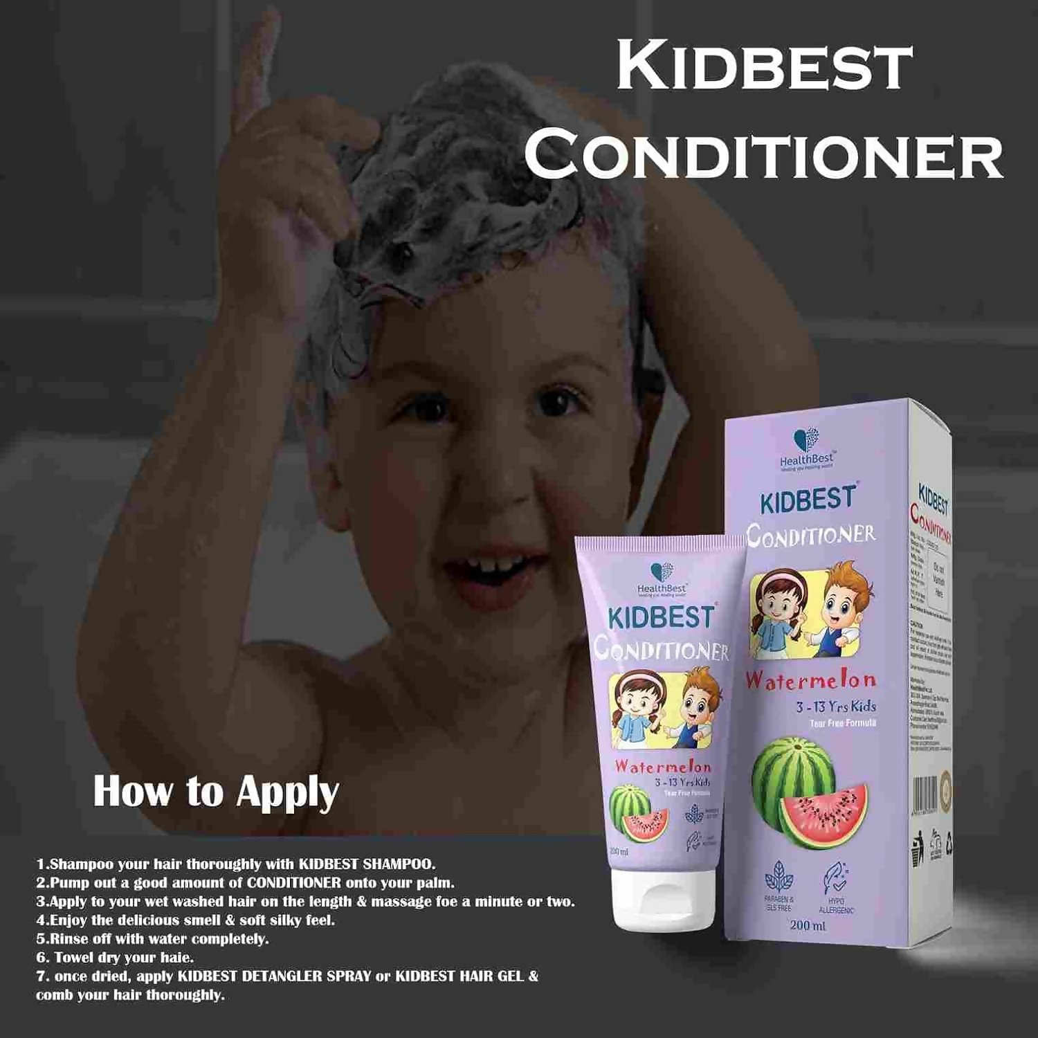 HealthBest Kidbest Conditioner for Kids | Grocsy