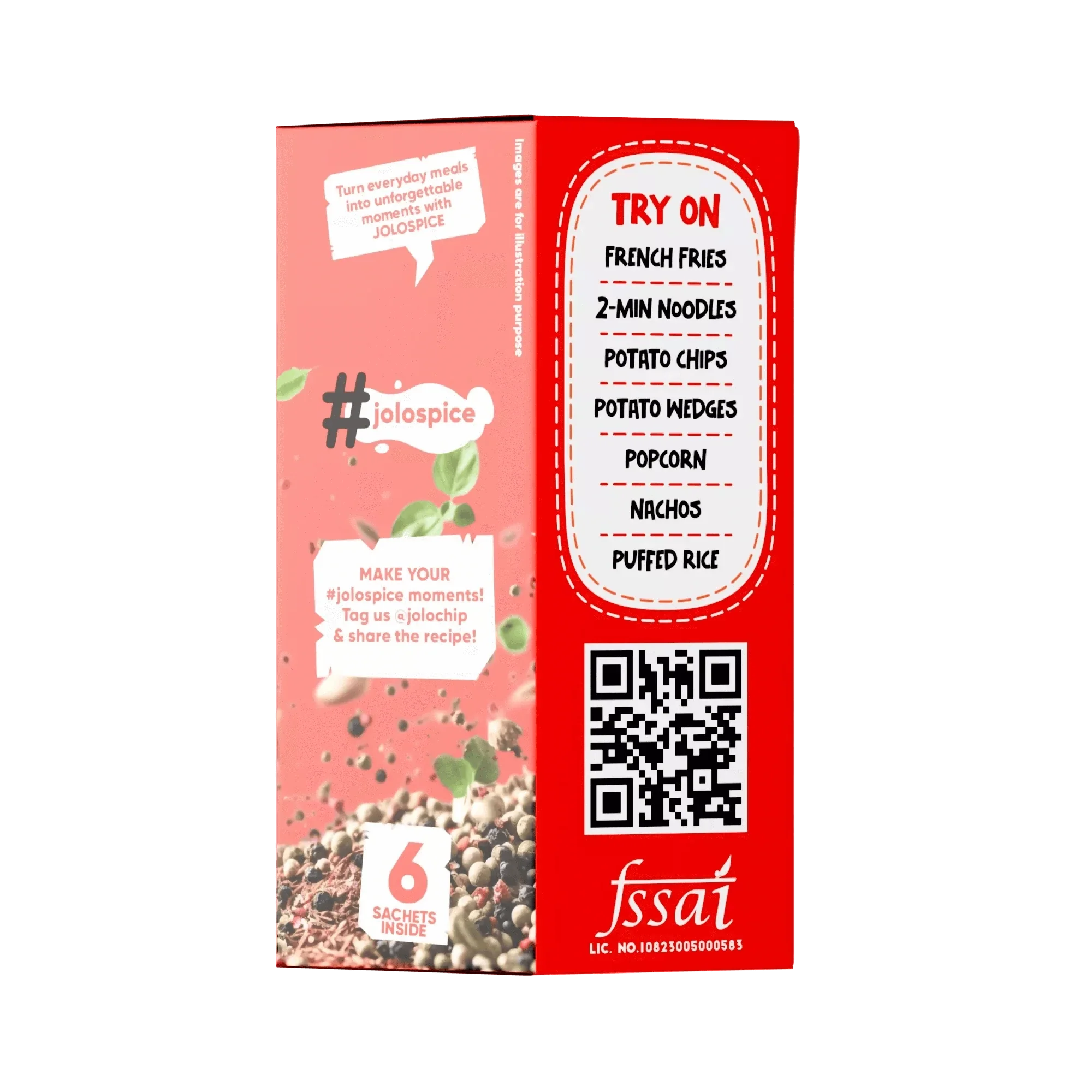 Jolospice Chilli Flakes | Grocsy