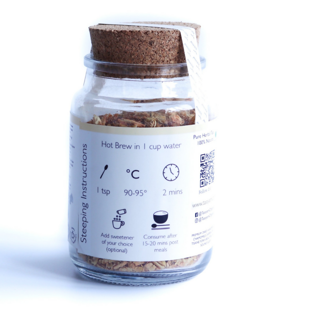 Tassyam Organics Jazzy Jasmine Herbal Tisane | Grocsy