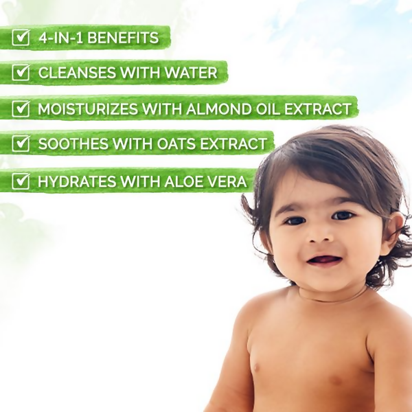 Mamaearth Baby 99% Pure Water Gentle Towel Wipes | Grocsy