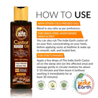 The Indie Earth Premium Grade 100% Pure Castor Oil | Grocsy