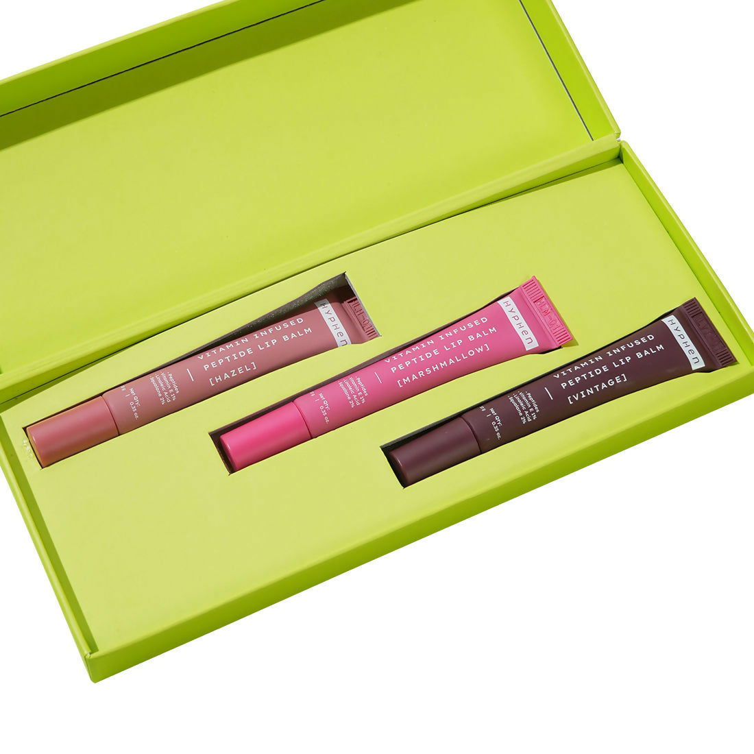 Hyphen By Kriti Sanon The JuicyLipsOrNothing Gift Kit For 24 Hrs Moisturization & Hydration 3 Tints in 1 | Grocsy