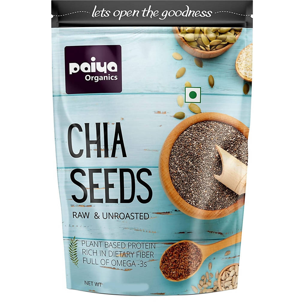 Paiya Organics Raw Chia Seeds | Grocsy