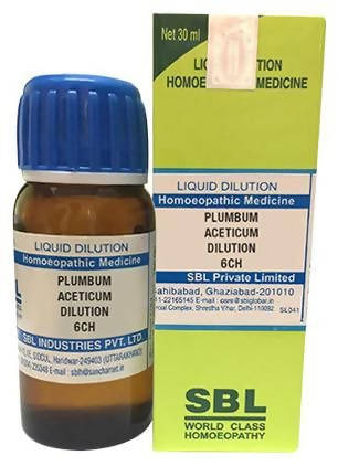 SBL Homeopathy Plumbum Aceticum Dilution | Grocsy