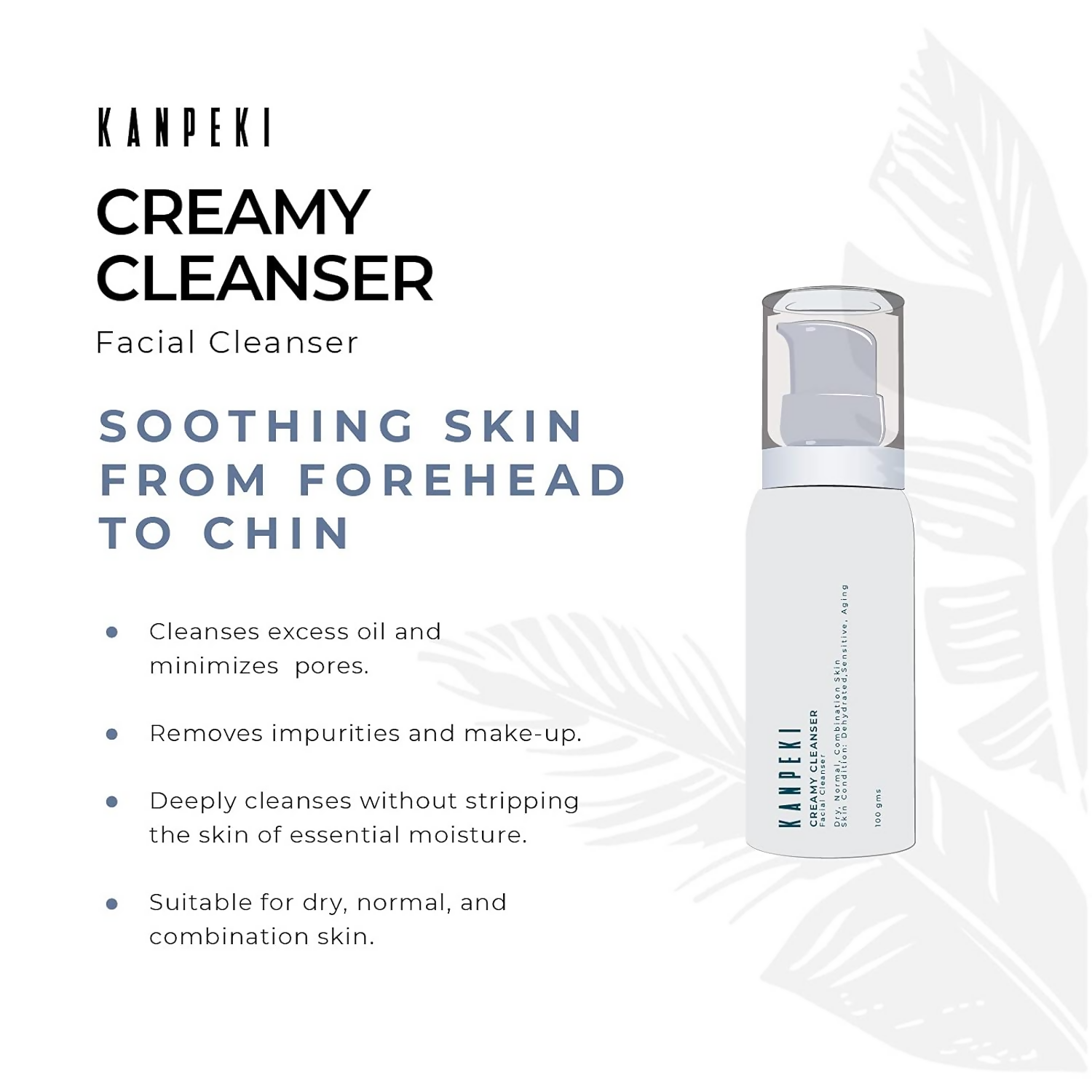 Kanpeki Creamy Cleanser Face Wash | Grocsy