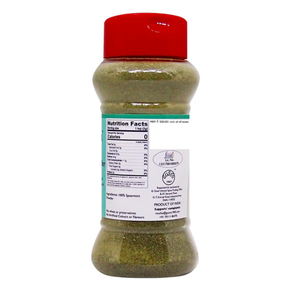 Tassyam Organics Premium Spearmint Powder | Grocsy