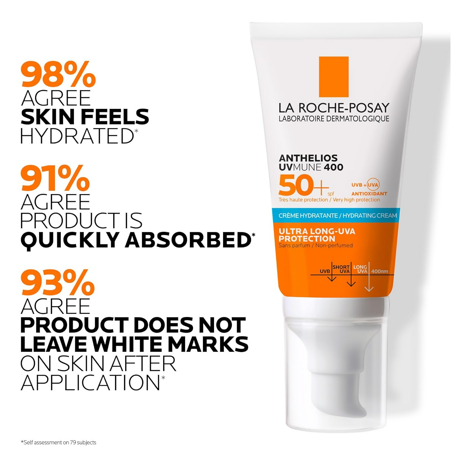 La Roche-Posay Anthelios Uvmune 400 Creme Hydratante Spf50+ | Grocsy