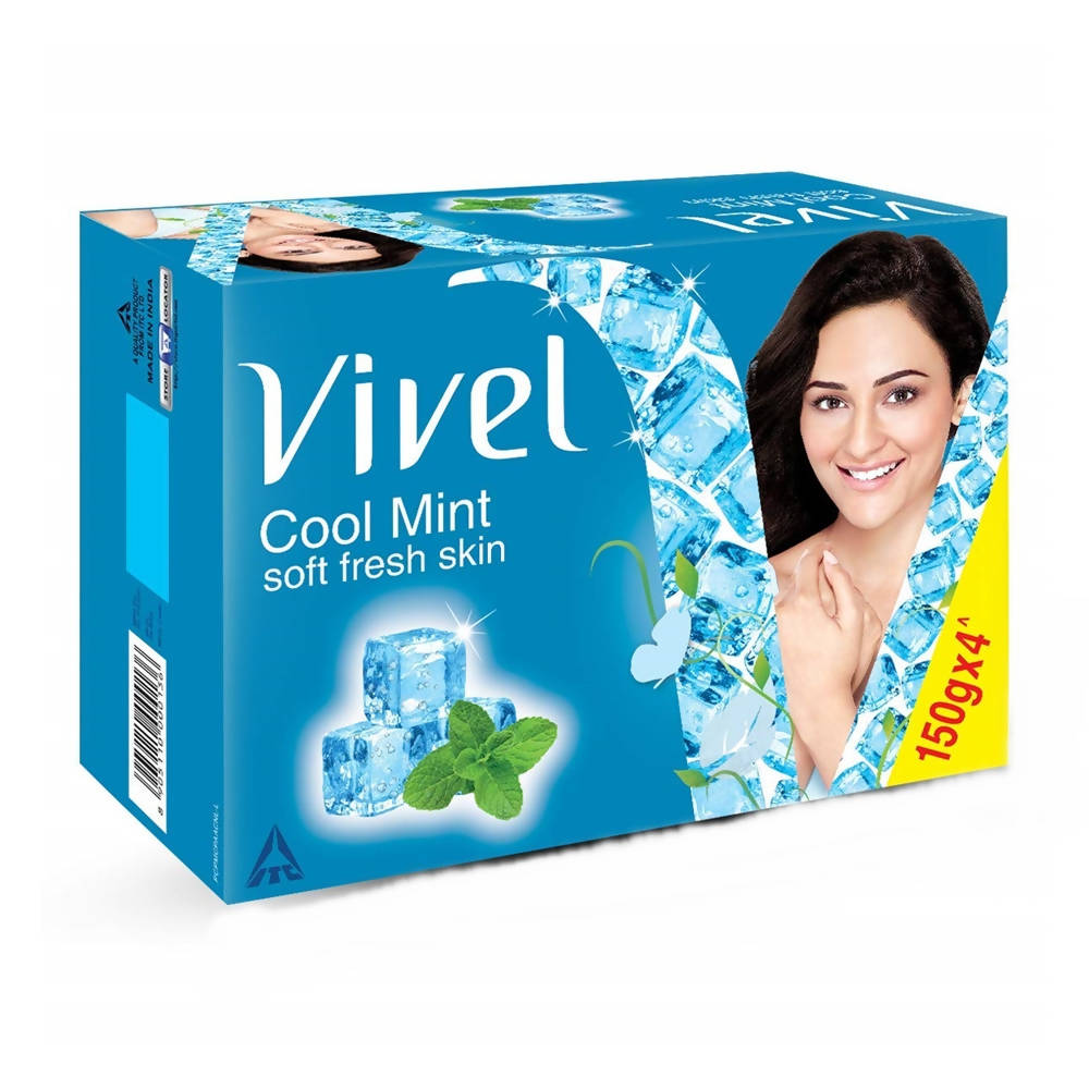 Vivel Cool Mint, Soft Fresh Skin Soap | Grocsy