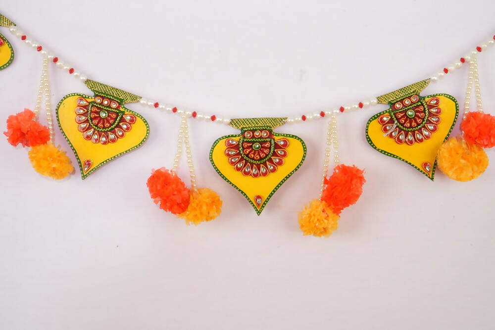 Kundan HandiKrafts Mdf Modak Thoranna | Grocsy