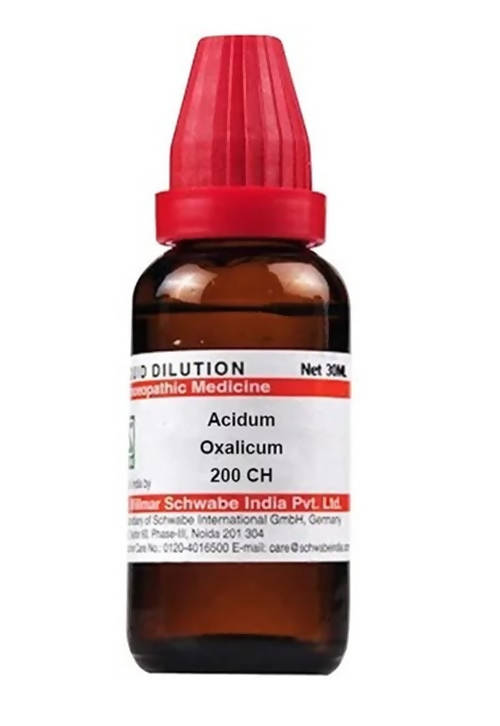 Dr. Willmar Schwabe India Acidum Oxalicum Dilution | Grocsy