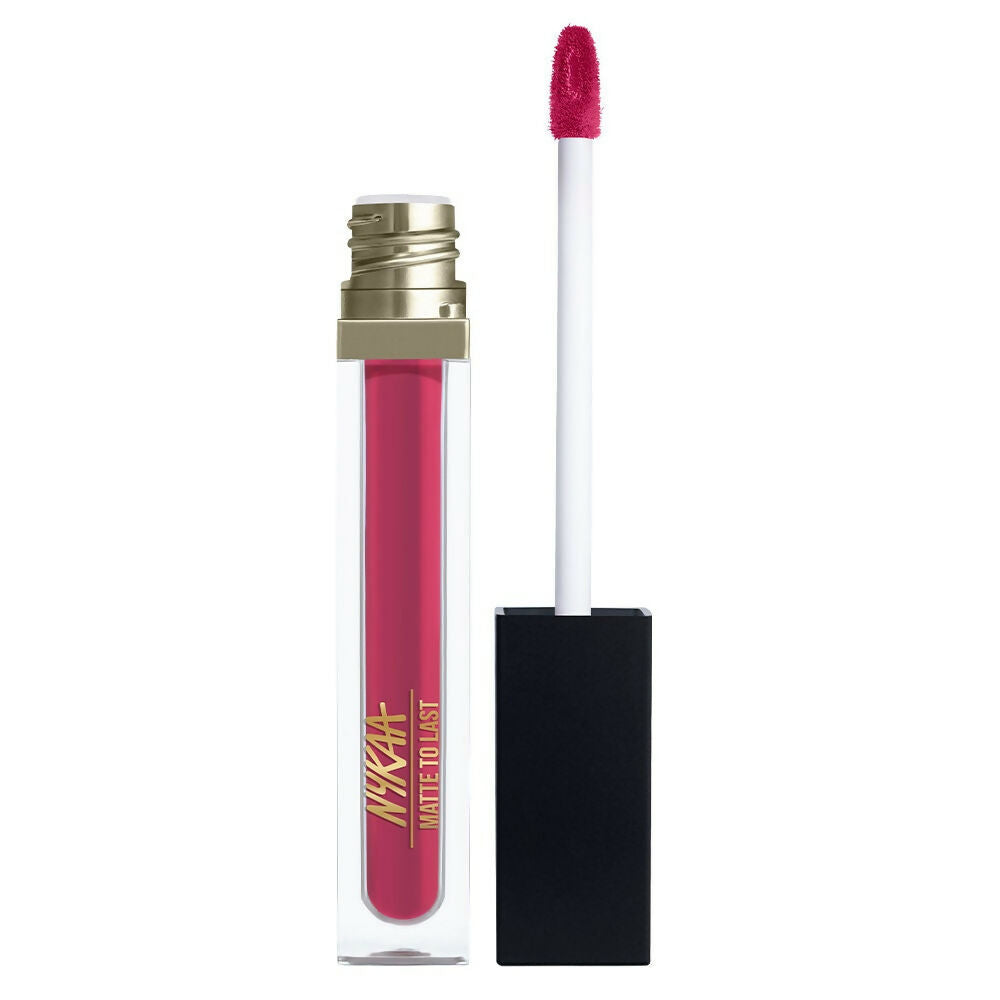 Nykaa Matte To Last ! Transferproof Liquid Lipstick - Dilli - 07 | Grocsy