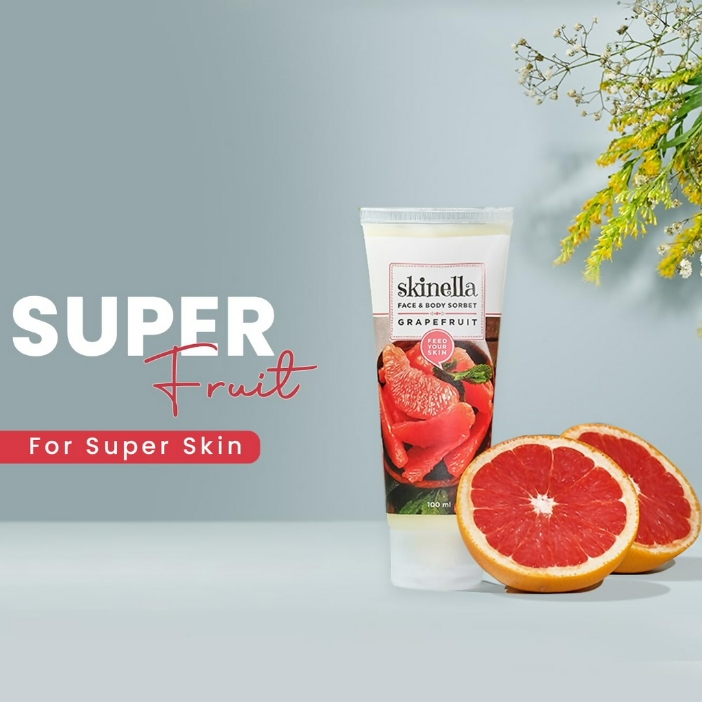 Skinella Face & Body Sorbet Grapefruit Vitamin C | Grocsy
