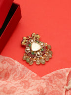 Ruby Raang Mint Emerald Brooch | Grocsy