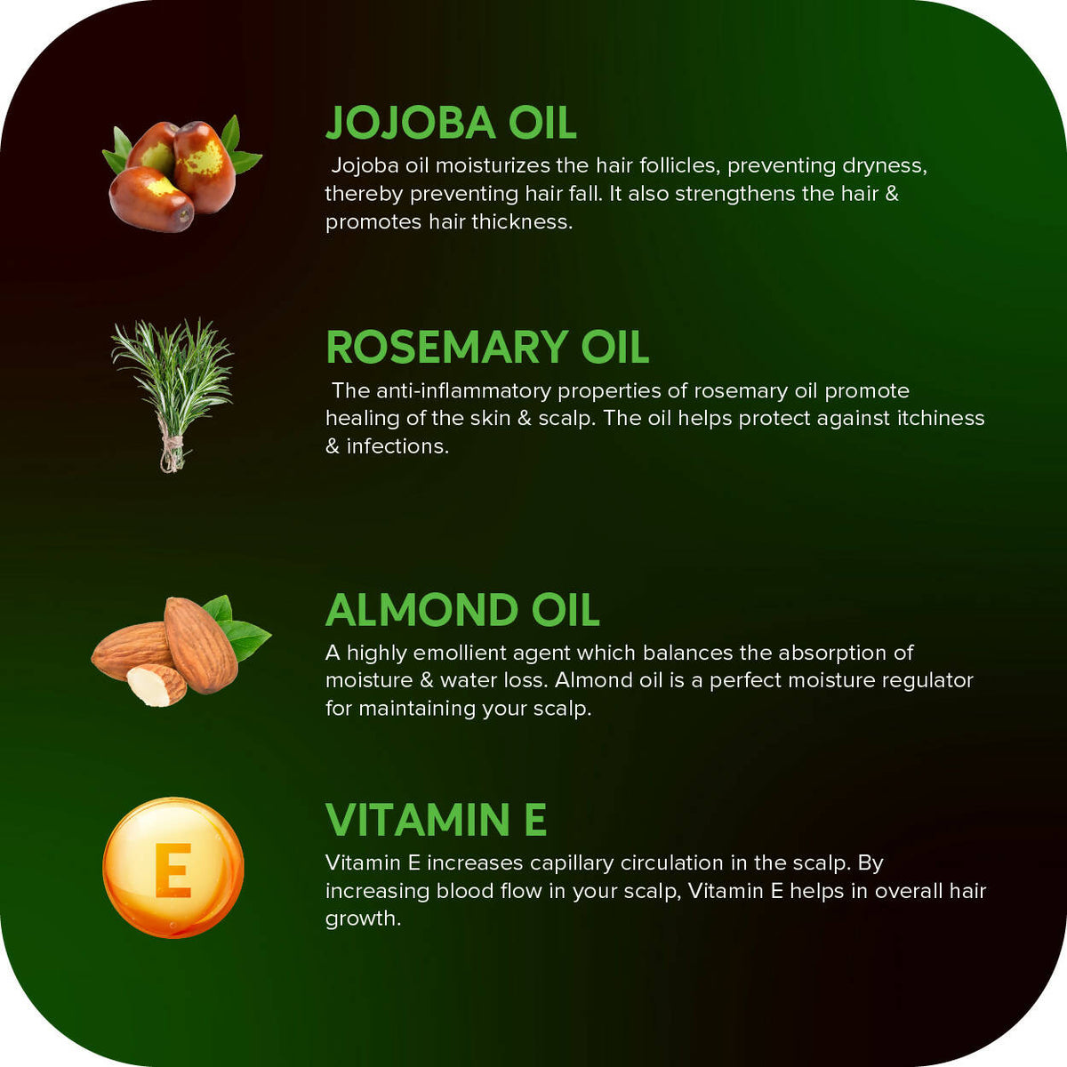 Careberry Organic Rosemary & Jojoba Anti Dandruff Hair Oil | Grocsy