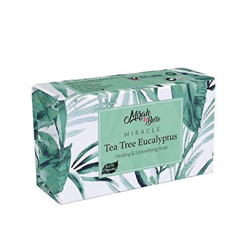 Mirah Belle Tea Tree Eucalyptus Detoxifying Soap | Grocsy