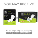 Pee Safe Comfort Ultra Thin Sanitary Pads For Women - XL | Grocsy