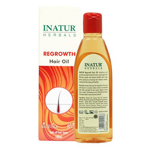 Inatur Regrowth Hair Oil | Grocsy