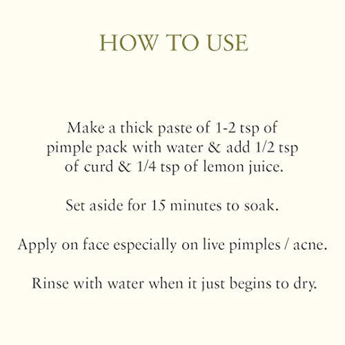 Just Herbs Advanced Ayurvedic Pimple Treatment | Grocsy