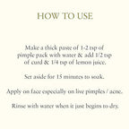 Just Herbs Advanced Ayurvedic Pimple Treatment | Grocsy