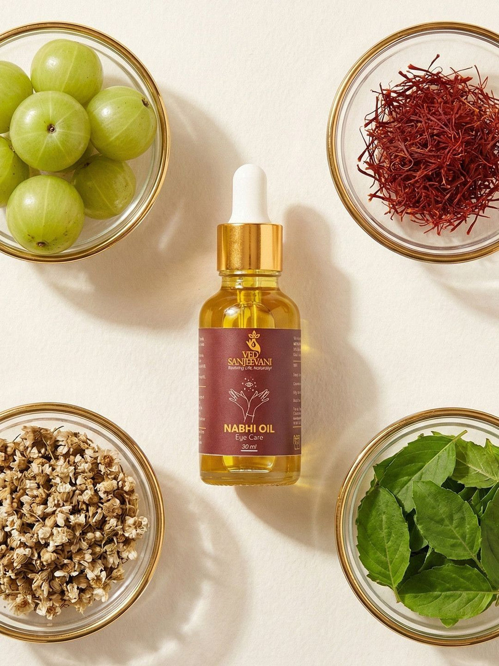Ved Sanjeevani Eye Care Nabhi Oil | Grocsy