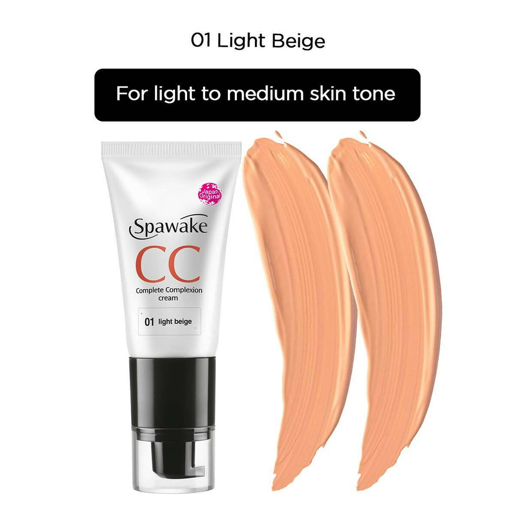Spawake CC Cream 01 Light Beige with SPF 32/PA++ | Grocsy
